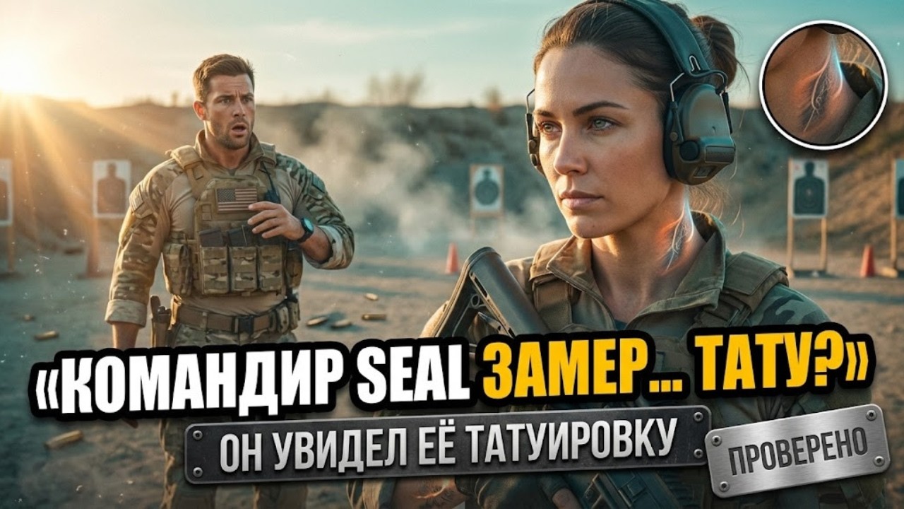 Просто тихая женщина на стрельбище — пока командир SEAL не увидел ее татуировку и не замер