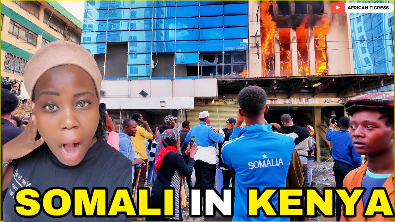 Unexpected Fire & Chaos in Largest Somali Community in Kenya/ Raw Unfiltered 