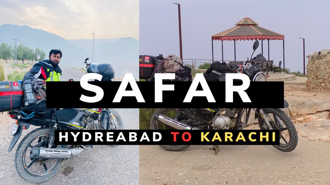 Hyderabad Se Karachi | Hyderabad To Karachi Ride | Bike Trip | Bike Tour | Solo Ride | YBRG 125 | SK
