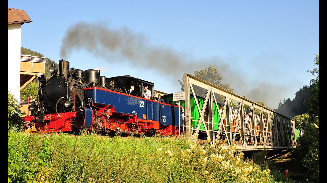 Taurachbahn/Club 760 Lok Aquarius C, von Murau nach Mauterndorf am  19.7 und 20.7.2018