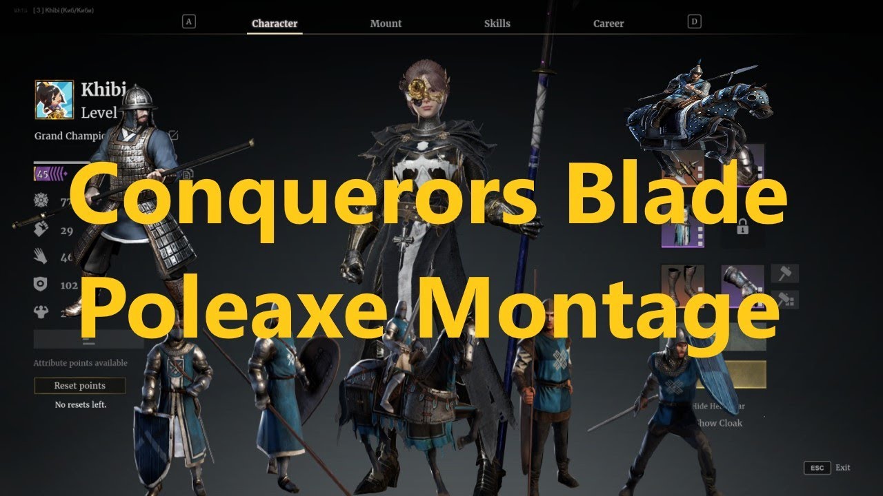 Poleaxe Montage pt.2 - Conquerors Blade