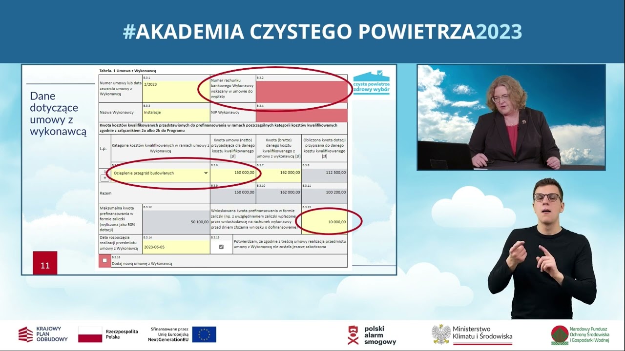 #Akademia Czystego powietrza 2023. 3. webinar dla Beneficjentów programu 