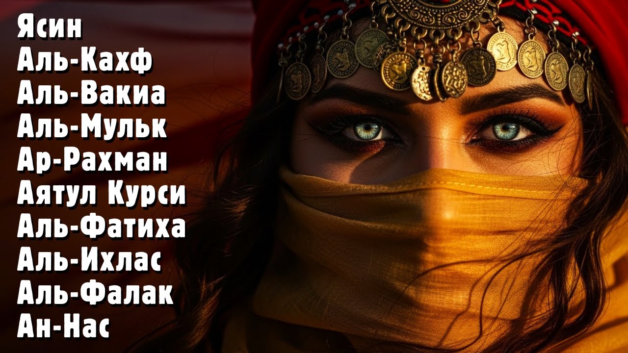 Потрясающее чтение Корана, которое успокаивает душу и помогает уснуть быстрее