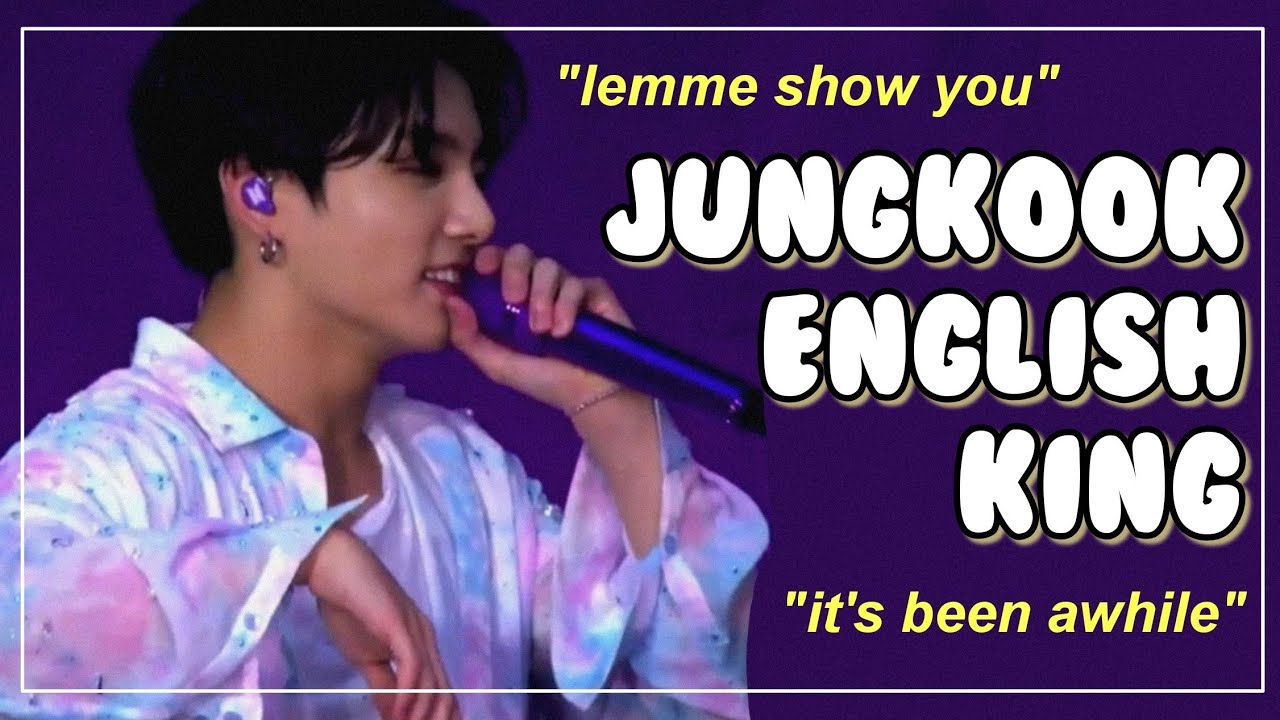 jungkook's english is so cUTE WAAA