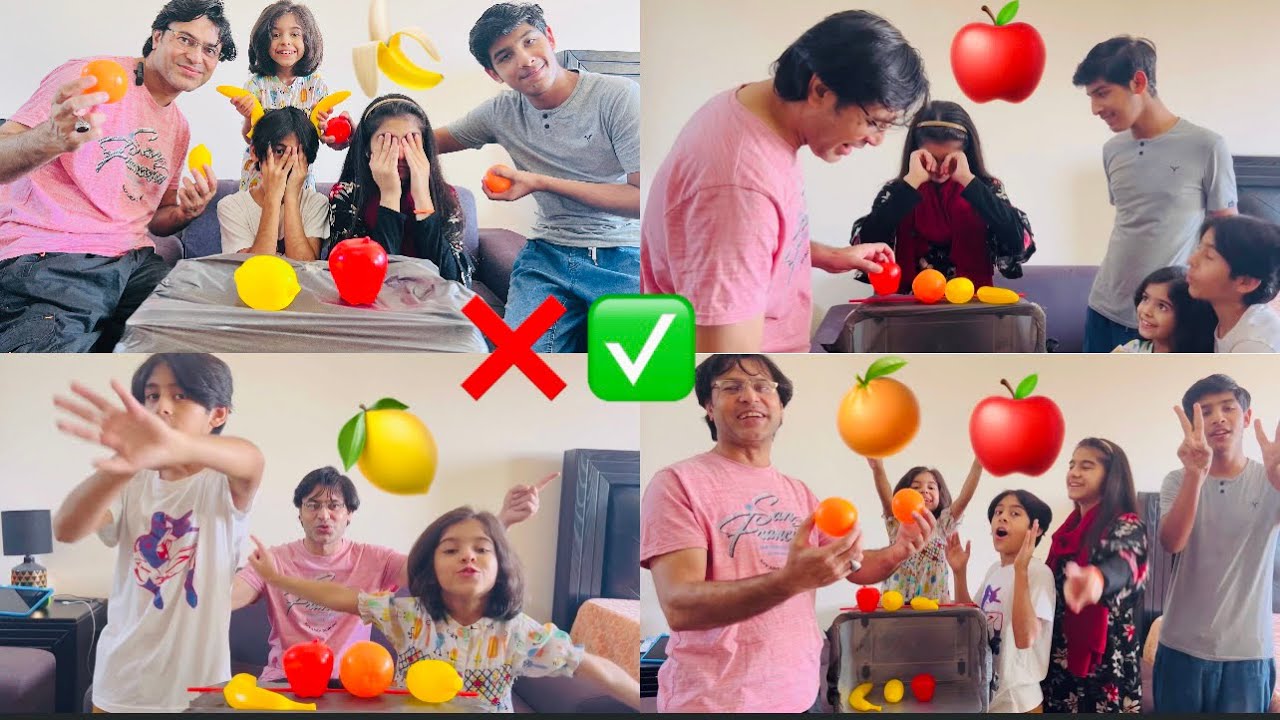 Угадай фрукт ||#familychallenge #веселье #наслаждайтесь #фрукт @rayyanandfamily @CoComelon