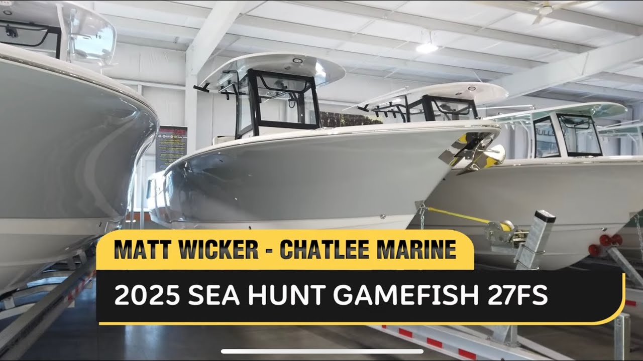 2025 Sea Hunt Gamefish 27 FS! A Boat for Every Budget!! Under 162k!!! Call for Show Price!!!