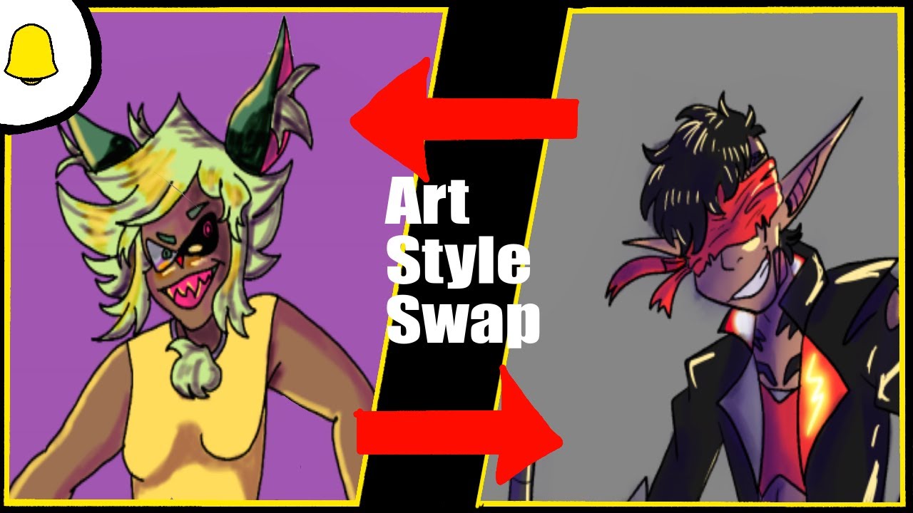 Art Style Swap! (Collab with GhostPants)