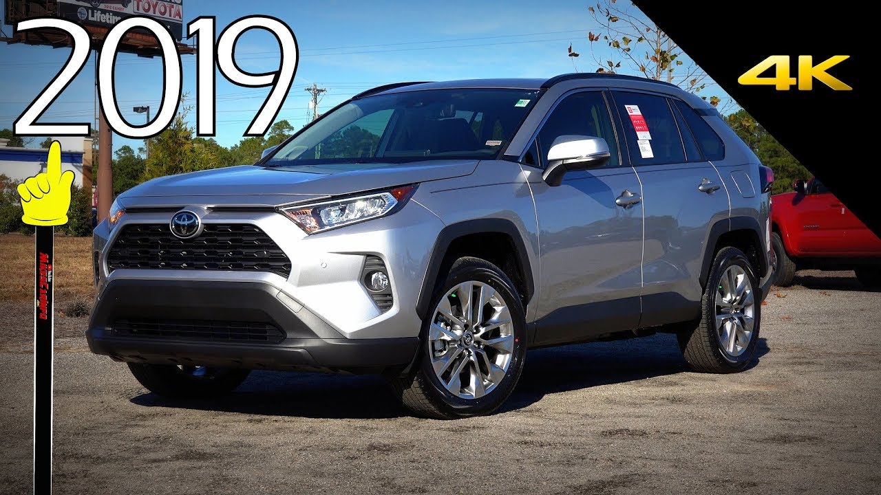Toyota RAV4 XLE Premium 2019 - предельно глубокий взгляд в 4K