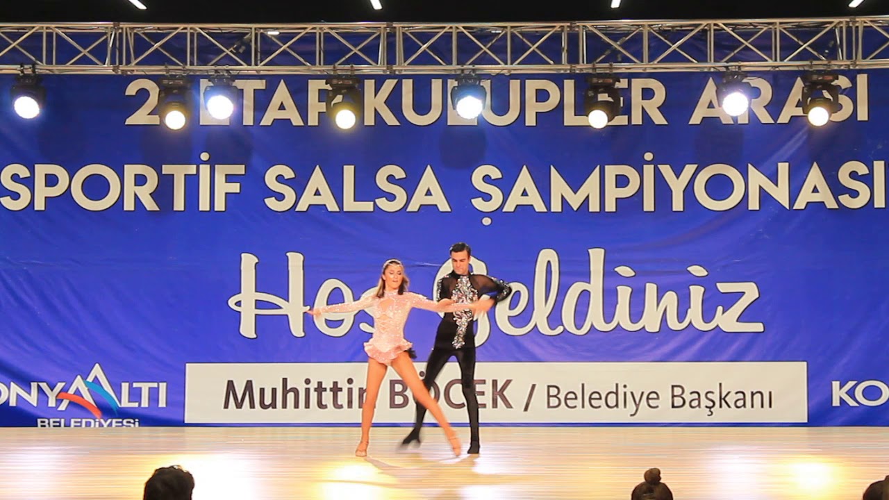 TDSF 2018-2019 Salsa 2. Etap Antalya A Klasman Final Şov METEHAN GÜNEŞ - TUĞBA ÜTE