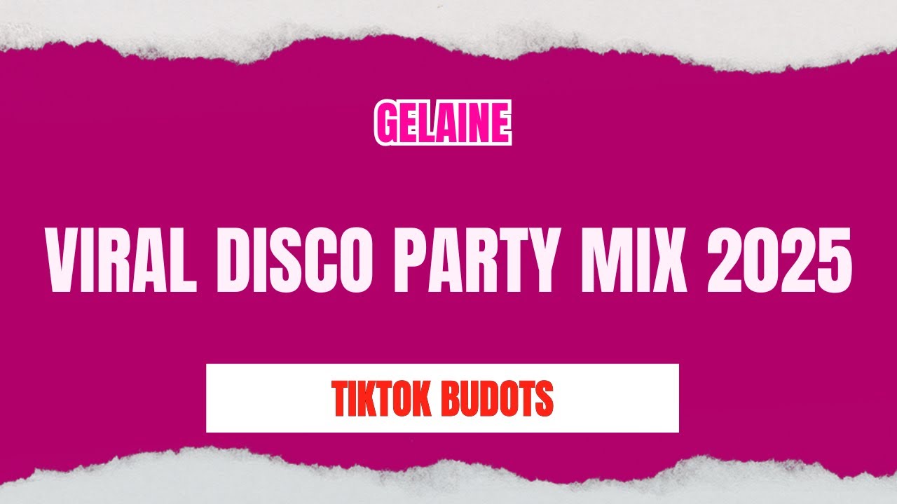 VIRAL DISCO PARTY 2025 ( TIKTOK BUDOTS DANCE ) - DJ JANTRAX 2025 | #GelMusic