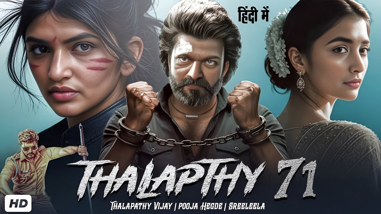 THALAPTHY 71 - Full Hindi Movie | Thalapathy Vijay, Pooja Hedge, Sreeleela | Latest South Movie 2025