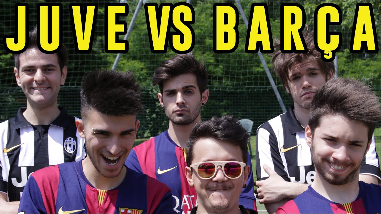 JUVENTUS VS  BARCELLONA - FOOTBALL CHALLENGE (Juventus-Barcellona 1-3) - iPantellas