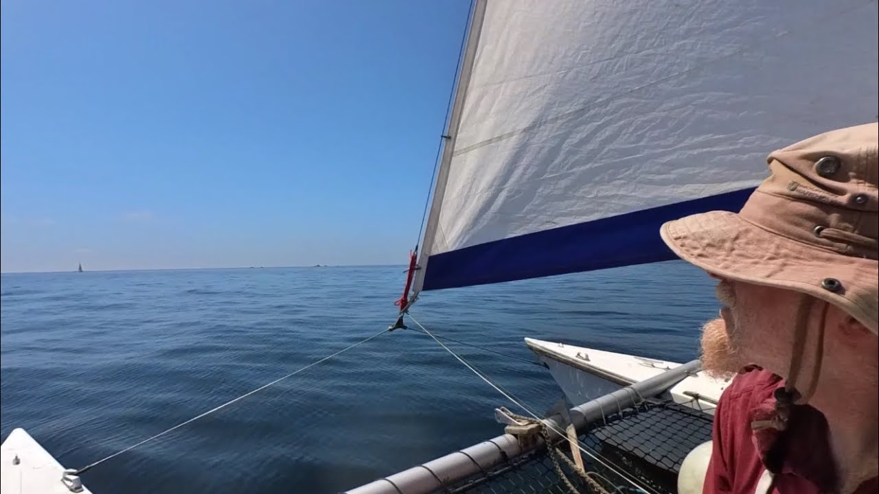 Coastal sail, the Manacles reef and a swim