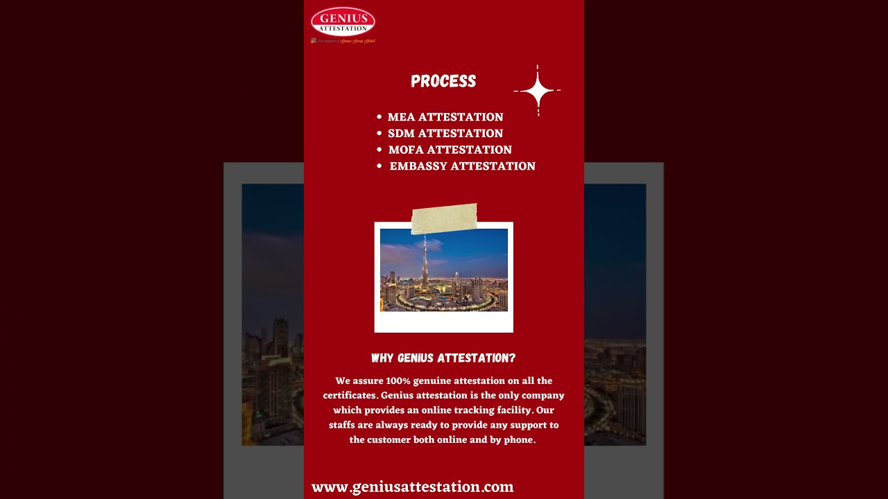 Attestation Services in Dubai