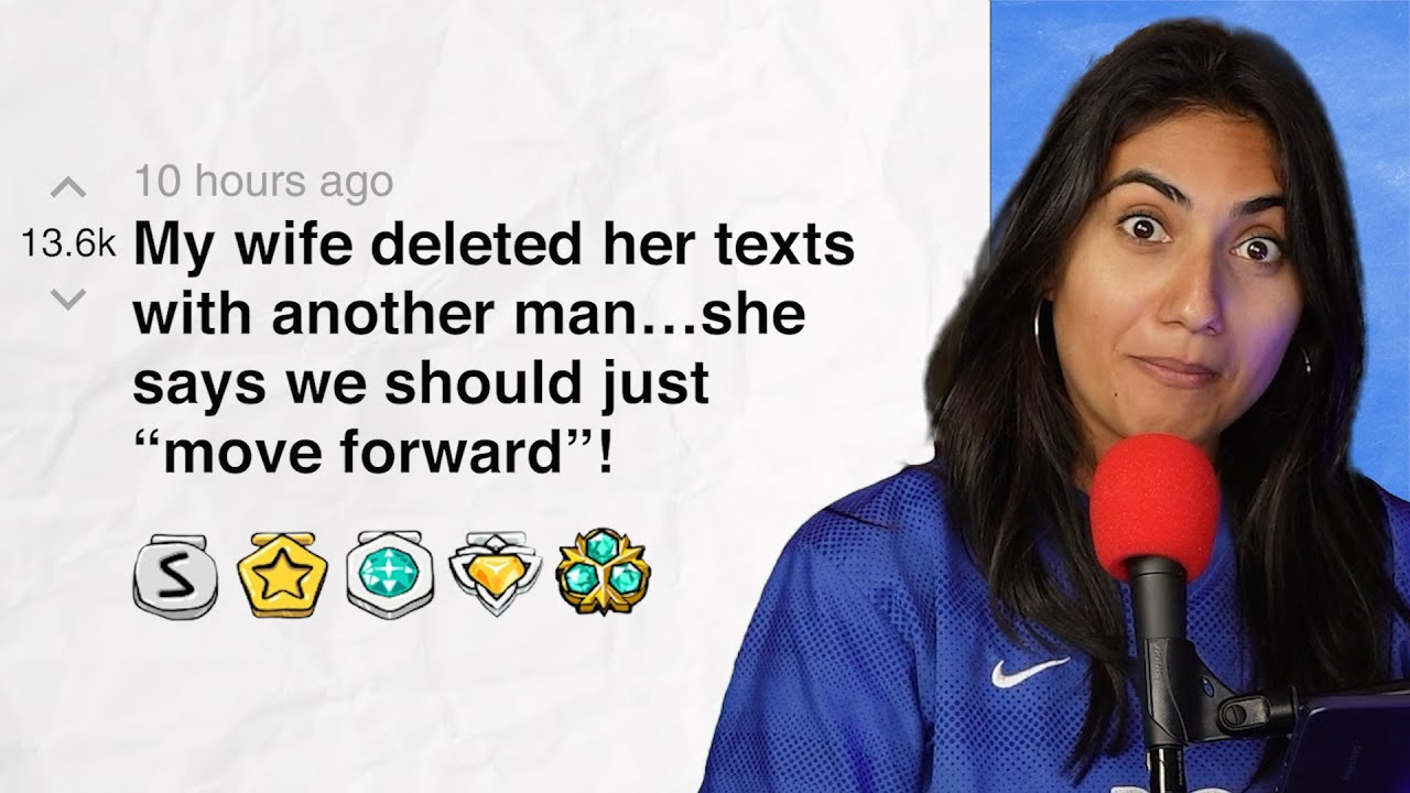 My wife deleted her texts with another man…she says we should just “move forward”! | Reddit Stories