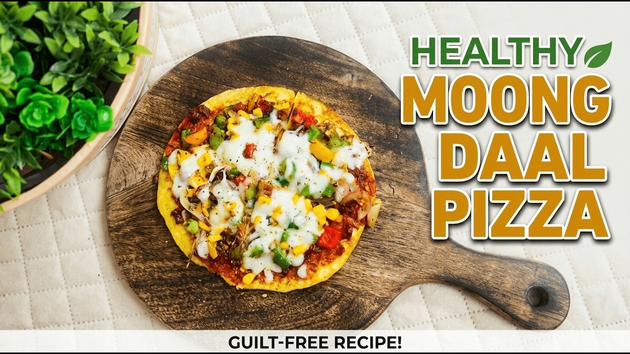 Moong Dal Pizza