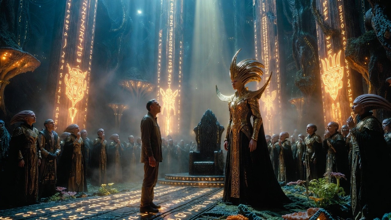 The 26-Year-Old Royal Queen Insulted the Human, So He Smiled and Walked Away in Sci-Fi | HFY Stories