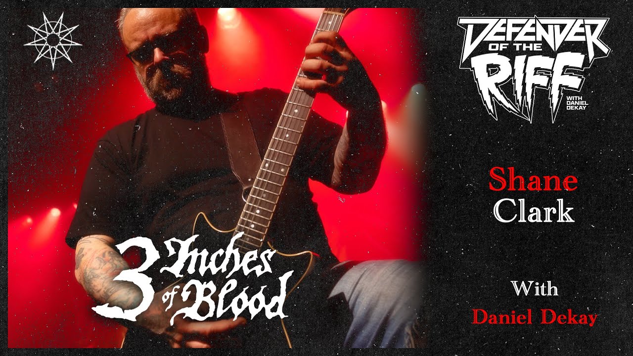 Shane Clark (3 INCHES OF BLOOD): Defender Of The Riff