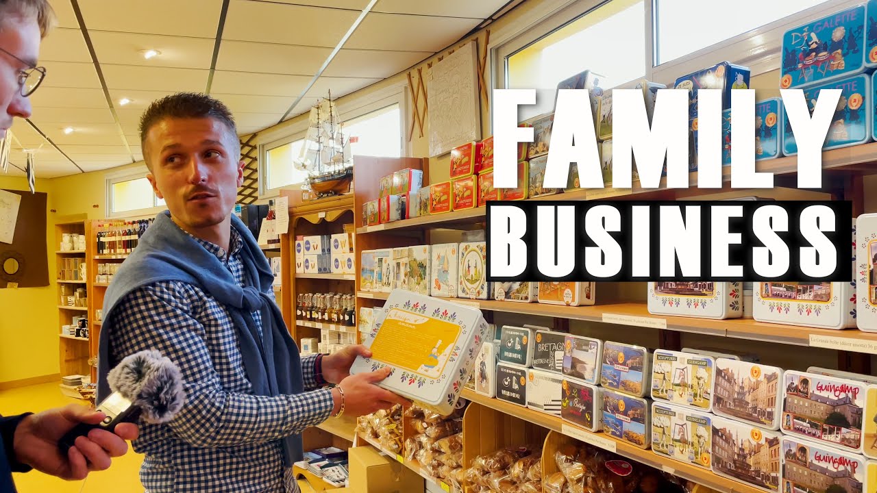 Visite de la Biscuiterie des Isles, entreprise familale.