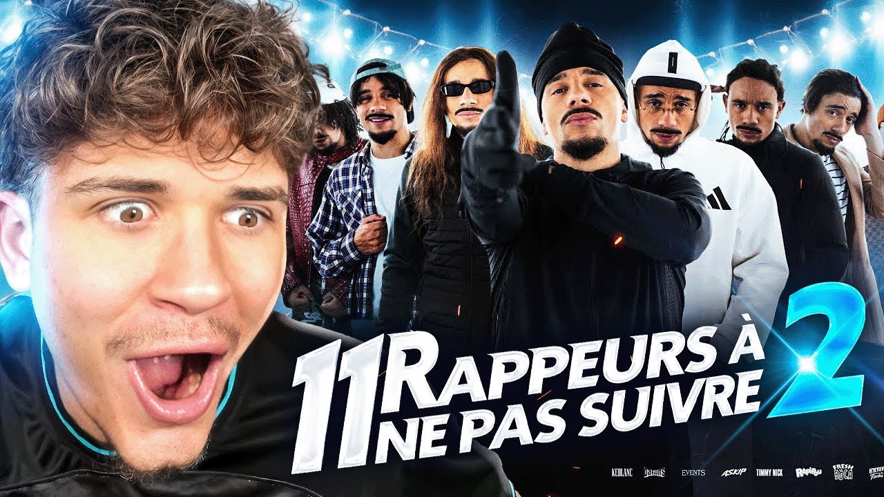 SK réagit aux 11 RAPPEURS À NE PAS SUIVRE