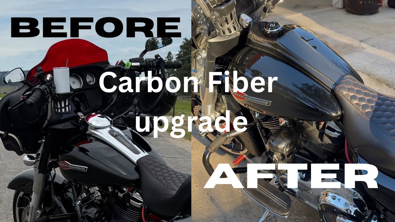 Carbon Fiber item you must install on your Harley Davidson #nicecnc 