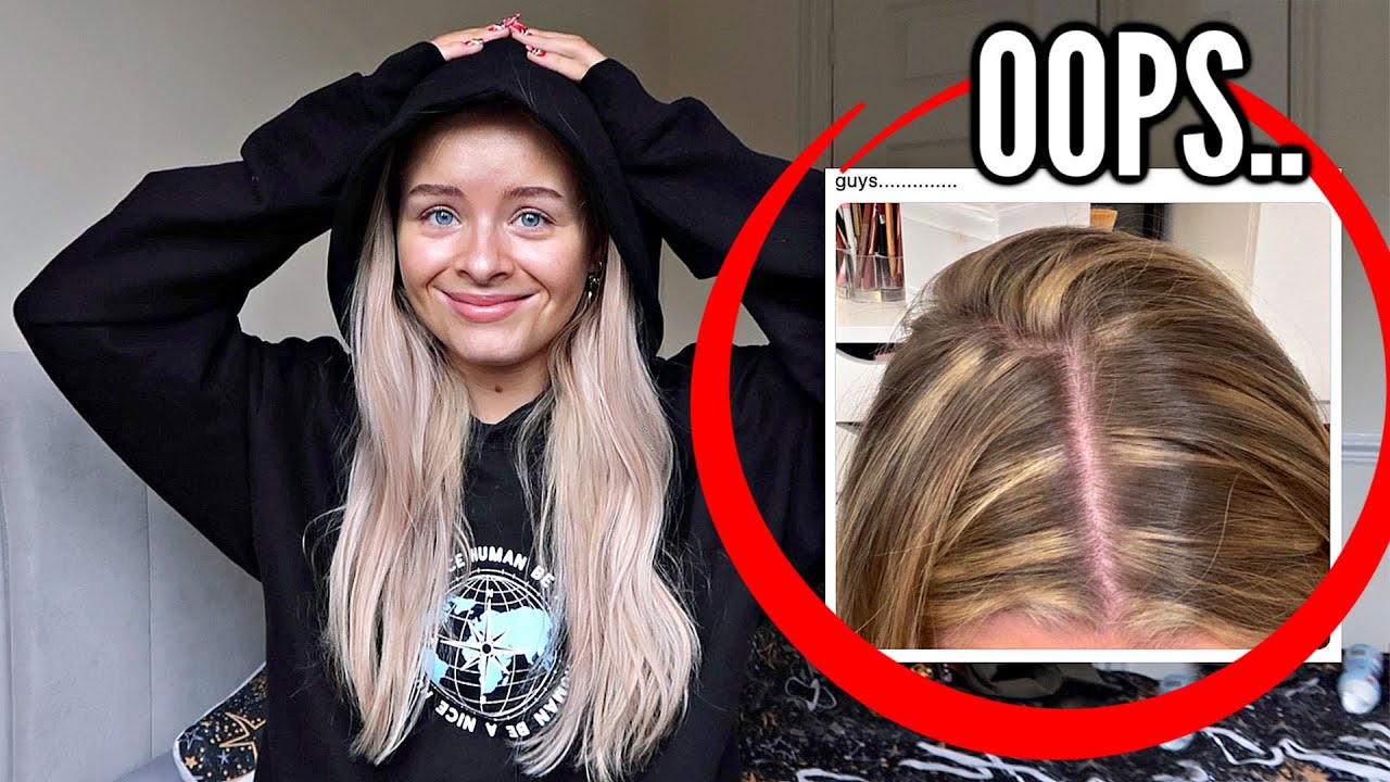 I got bored in lockdown & accidentally RUINED my hair.. let's TRY to FIX IT