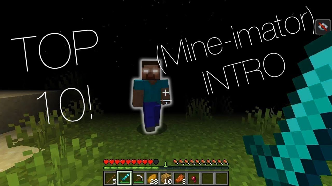 Top 10 MINE-IMATOR INTRO TEMPLATES + Download | Free Minecraft Intros | #2