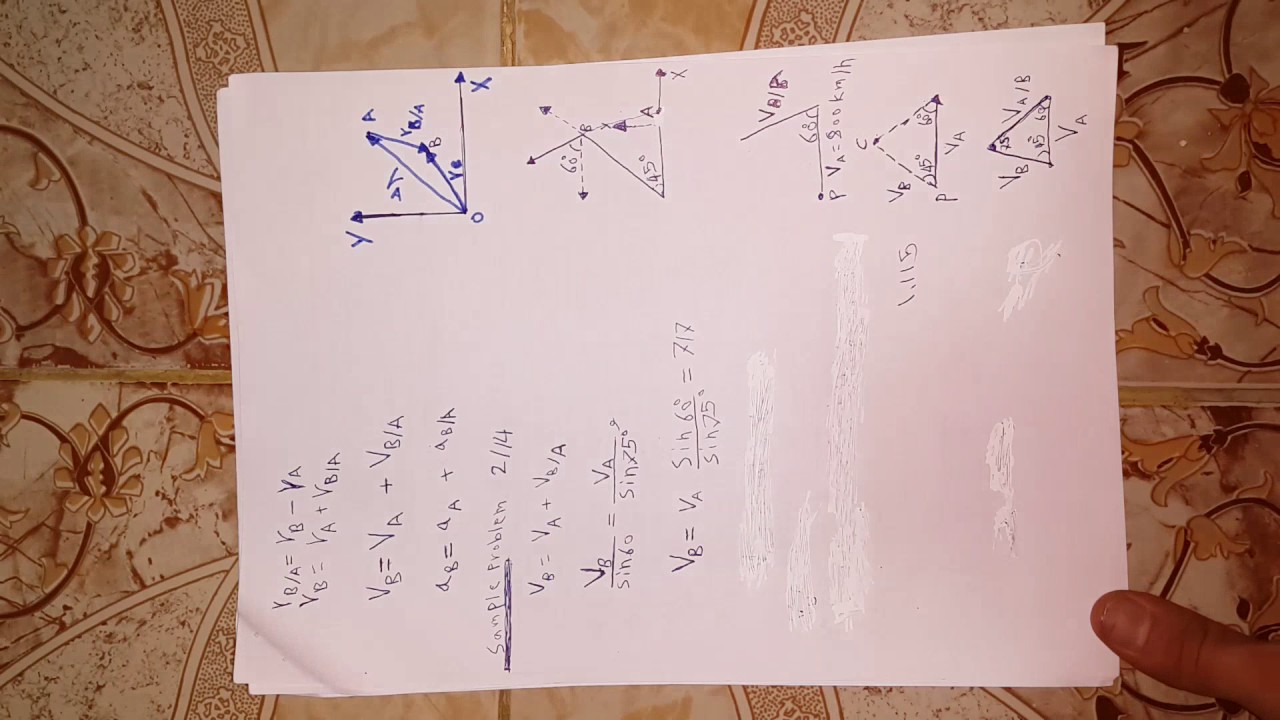 محاضرة داينمك ٩ relative motion