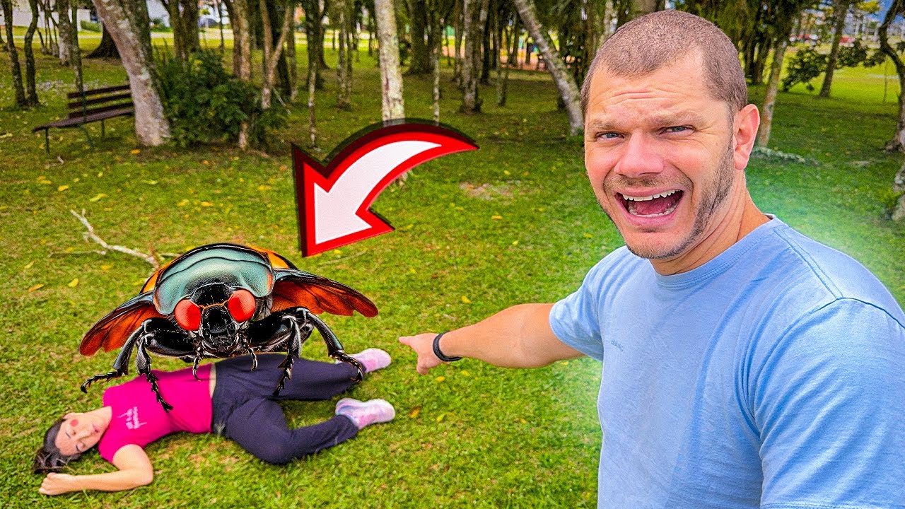 UM BESOURO MORDEU A RAPHA E ELA VOMITOU VERDE