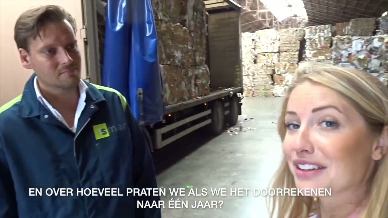 Willemijn & Jelle in de kartonfabriek: 'zoveel tonnen?'