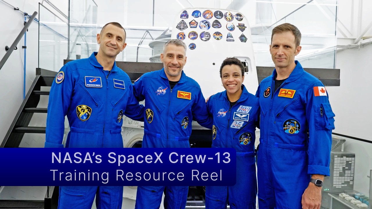 NASA's SpaceX Crew-13 Training Resource Reel