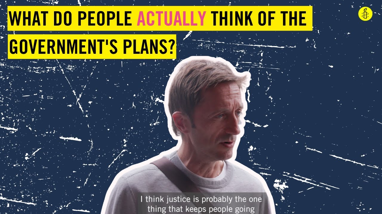 What do people ACTUALLY think of the UK Government's plans?
