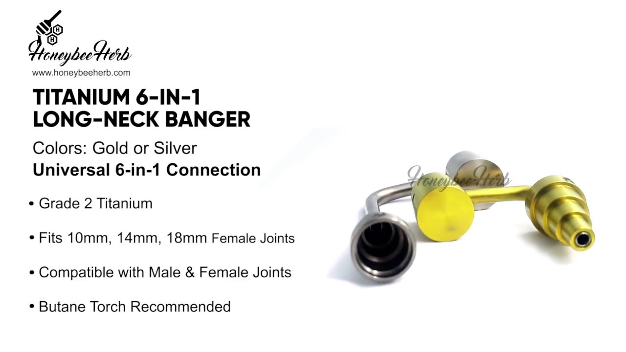 TITANIUM 6-IN-1 LONG-NECK BANGER