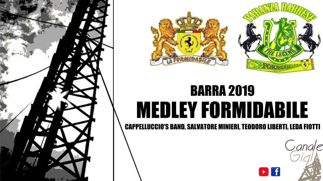 Barra 2019 - MEDLEY LIVE FORMIDABILE (Cappelluccio, Minieri, Liberti, Fiotti)