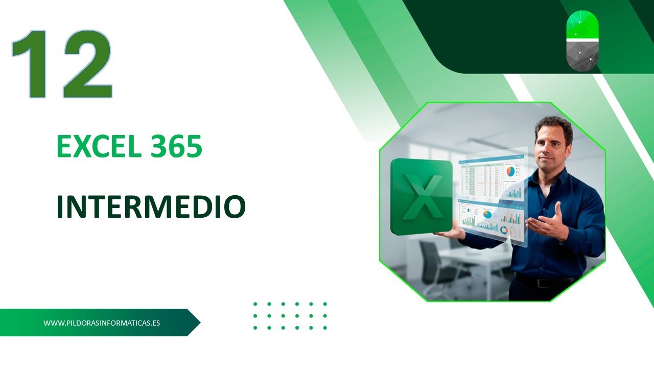Curso Excel 365 intermedio. Tablas dinámicas III. Cambio de estructura y configuración. Vídeo 12