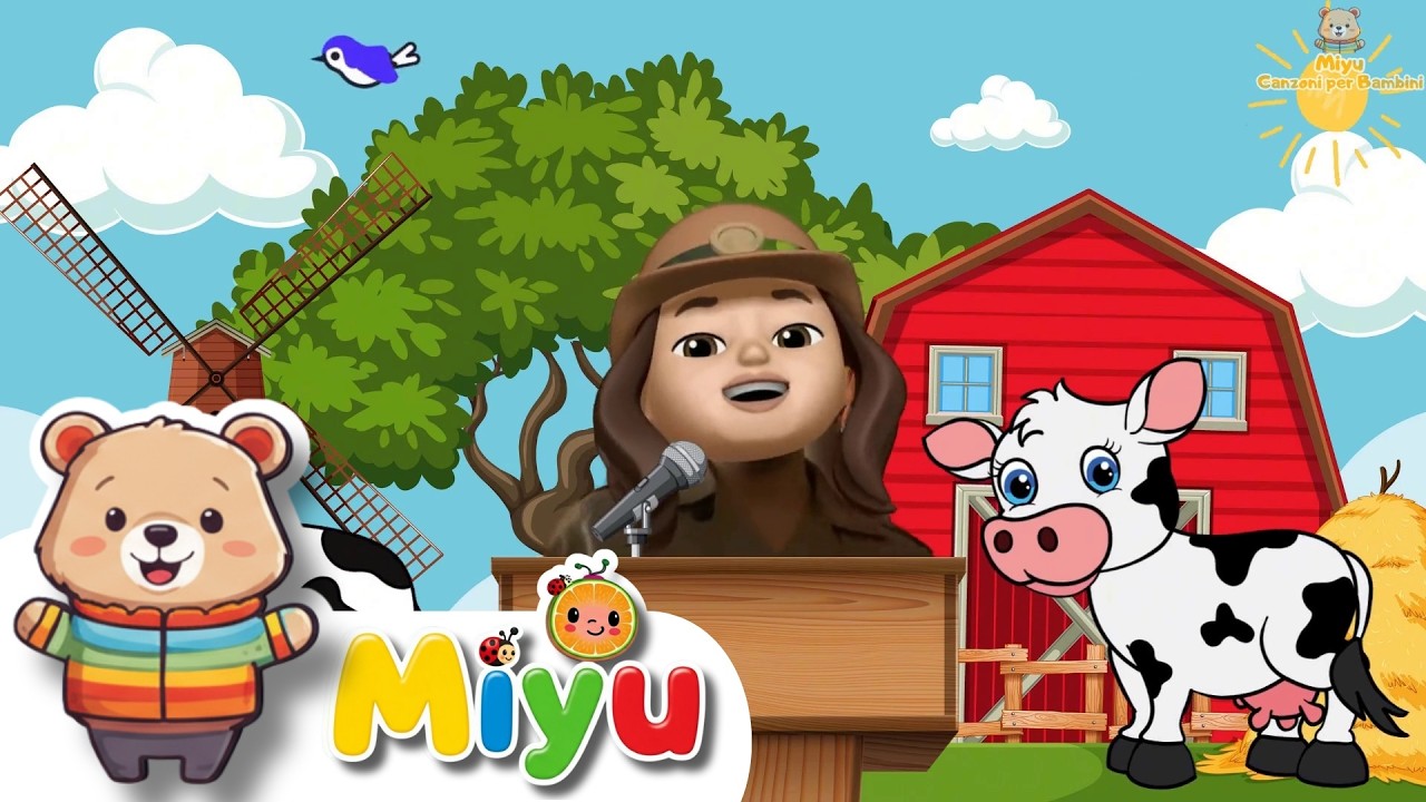 🐮🎵 Nella Vecchia Fattoria e Altre Canzoni Indimenticabili per Bambini! Miyu - Canzoni per Bambini 🎶