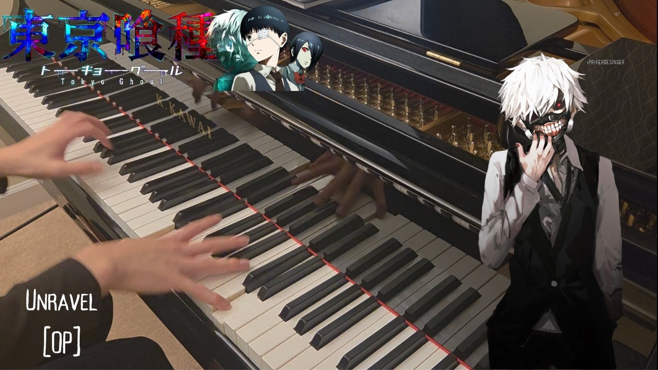 Unravel - Tokyo Ghoul Opening piano cover (full)