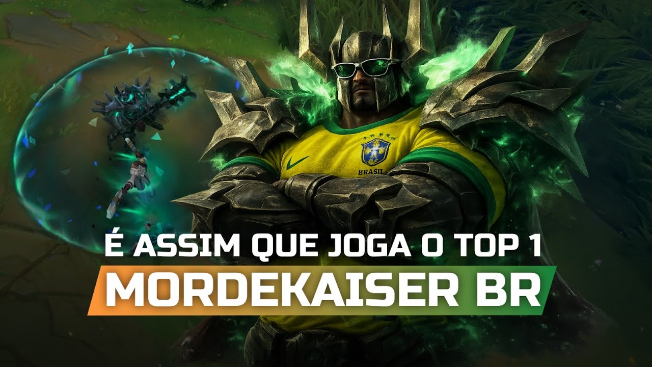 Como joga o melhor Mono Mordekaiser - Neros Grão Mestre  - LOL Wild Rift