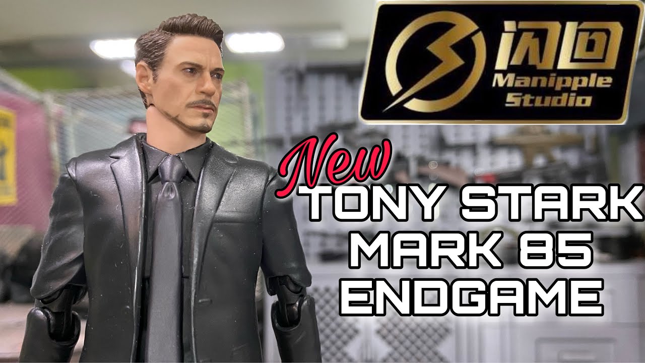 Flashback Studio (Manipple) Tony Stark Head (MP38) for Iron Man Mark 85 in Avengers Endgame Review