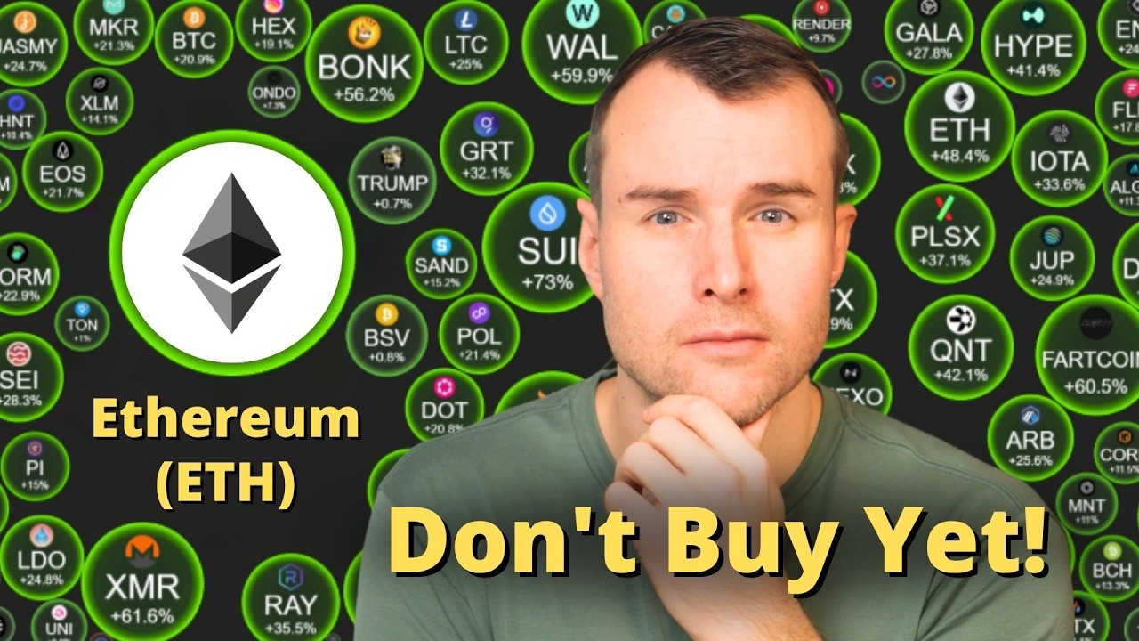 ⚠️ Don't Buy Ethereum Yet!