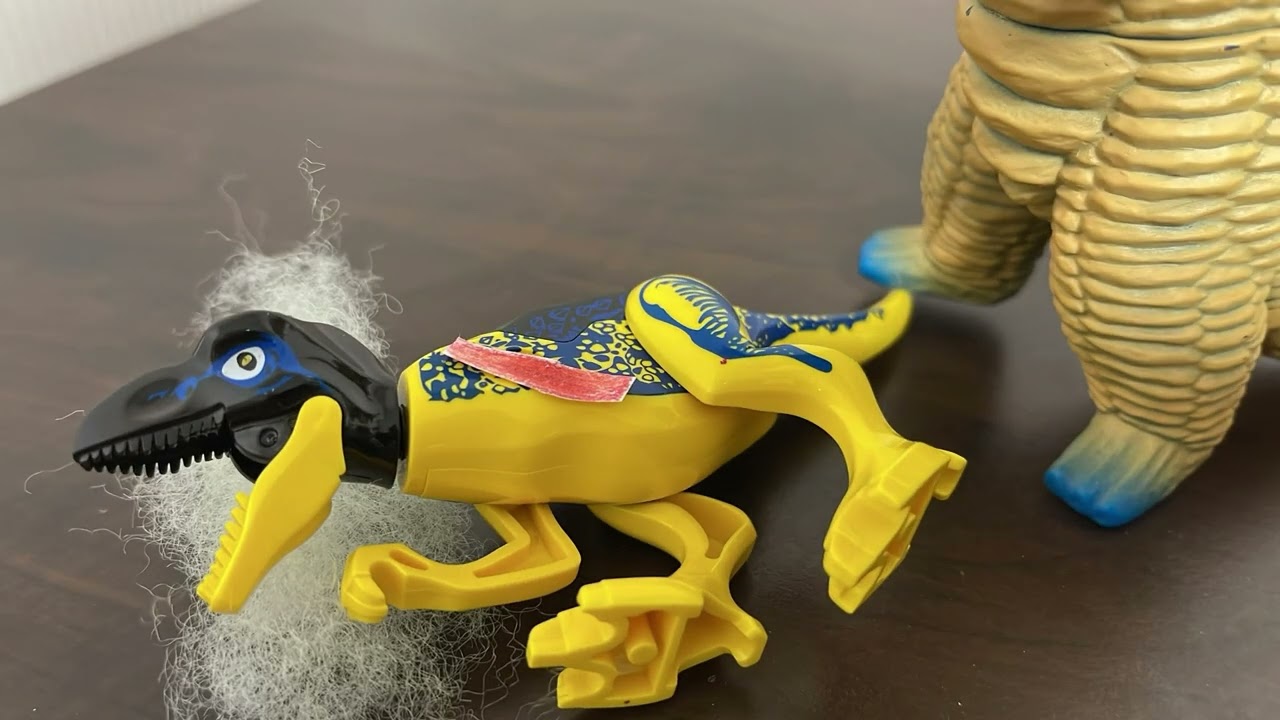 Gomora and shimo part 3 epic stop motion