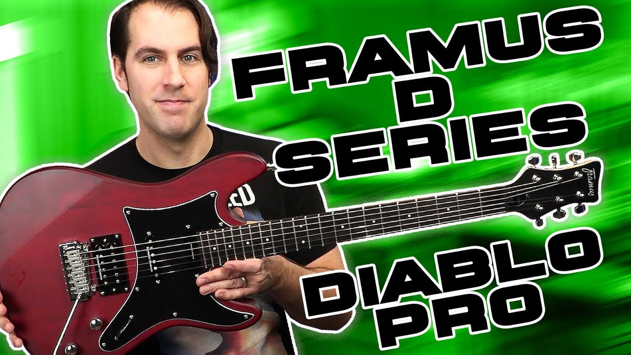 Super Strat Meets SG?!? | Framus Guitars D-SERIES Diablo Pro Demo & Review | Made in China