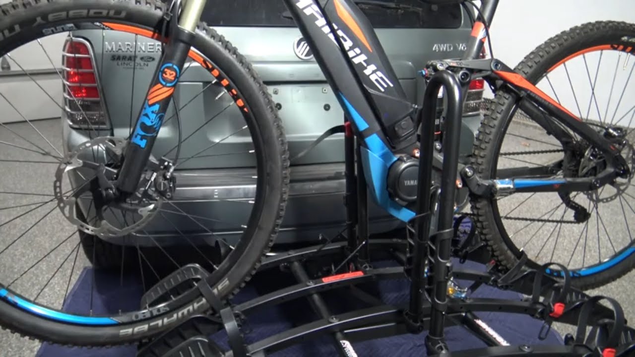 Road-Max Hitch Mount Tray Style Bike Carrier Assembly