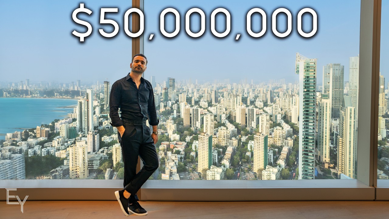 Внутри дома миллиардера стоимостью 50 000 000 долларов в Мумбаи, ИНДИЯ