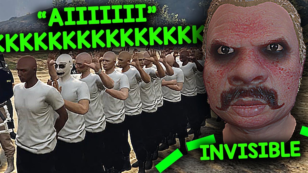Fiquei INVISIVEL no MAIOR RECRUTAMENTO do ANTI RP KKKKKKK