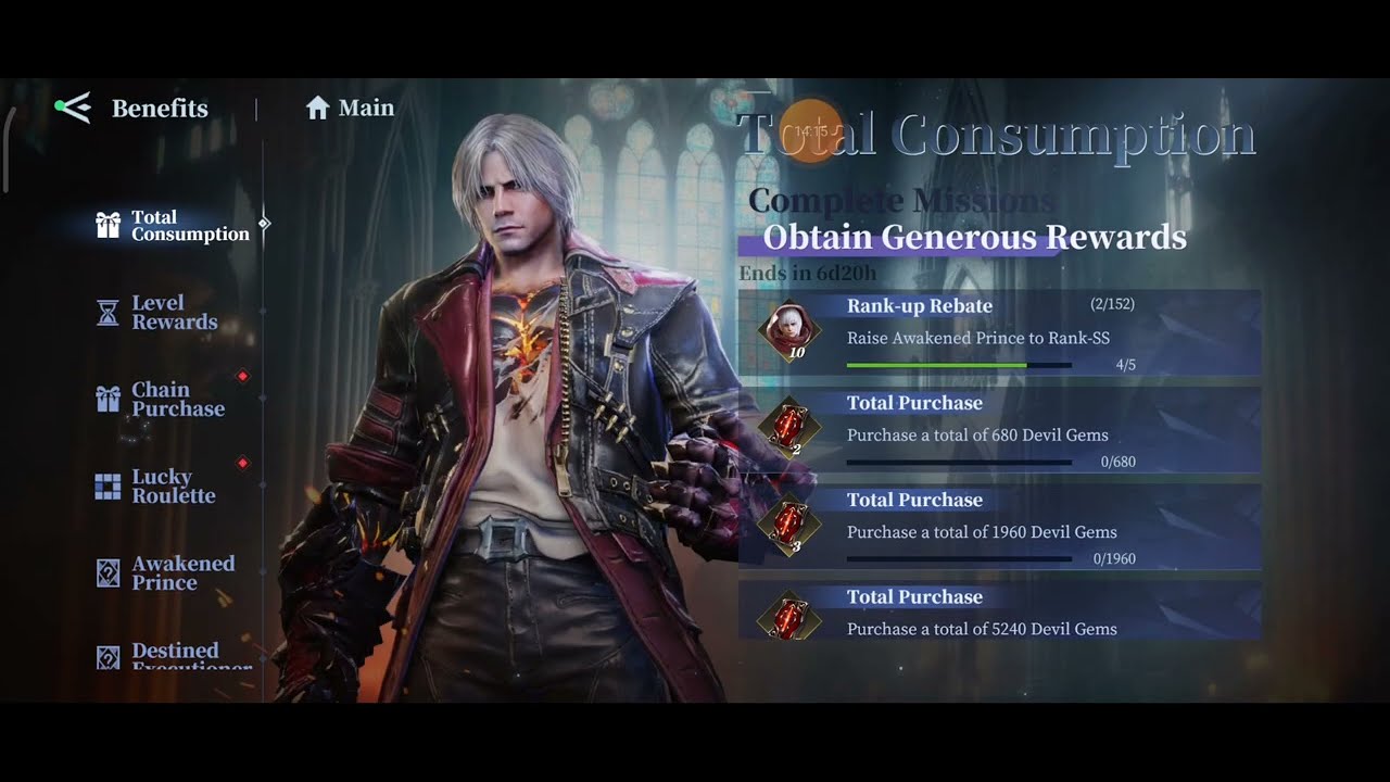 GACHA SDT DANTE SEMAMPUNYA, TIM APA AJA FOR DANTE AP | DESTINED SHOWDOWN 1 - DMC:POC(Android)