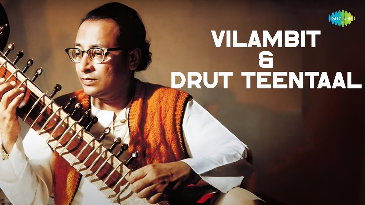 Vilambit & Drut Teentaal | Pandit Nikhil Banerjee | Sitar Instrumental | Indian Classical Music