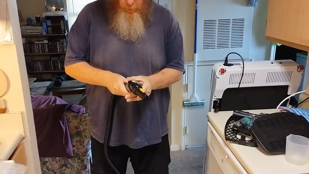 McCulloch MC1385 Steam Cleaner-Unbox And Initial Look