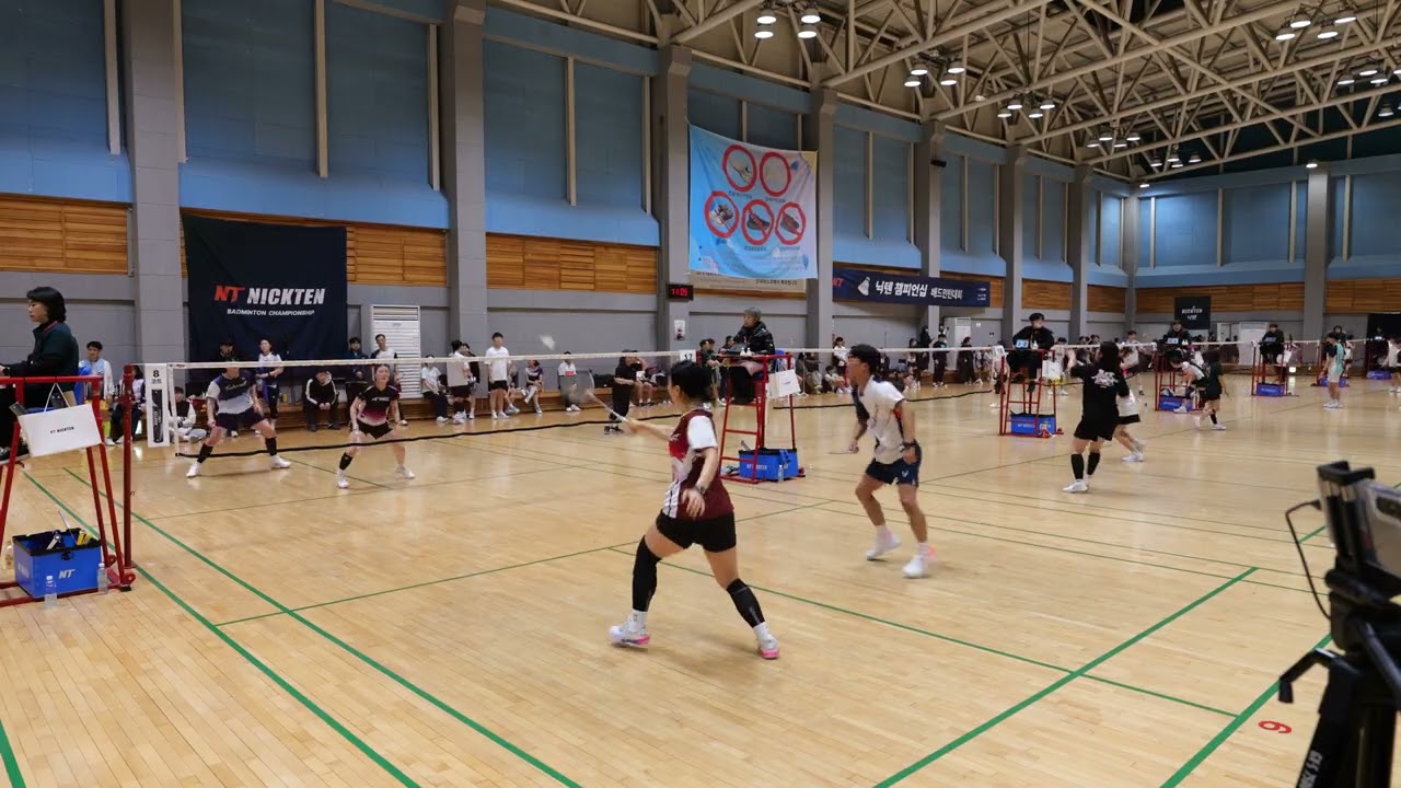 2026 제1회 닉텐 배드민턴 챔피언십 설날대회 2030혼복A 송경민 배승하 VS 강찬미 최효석