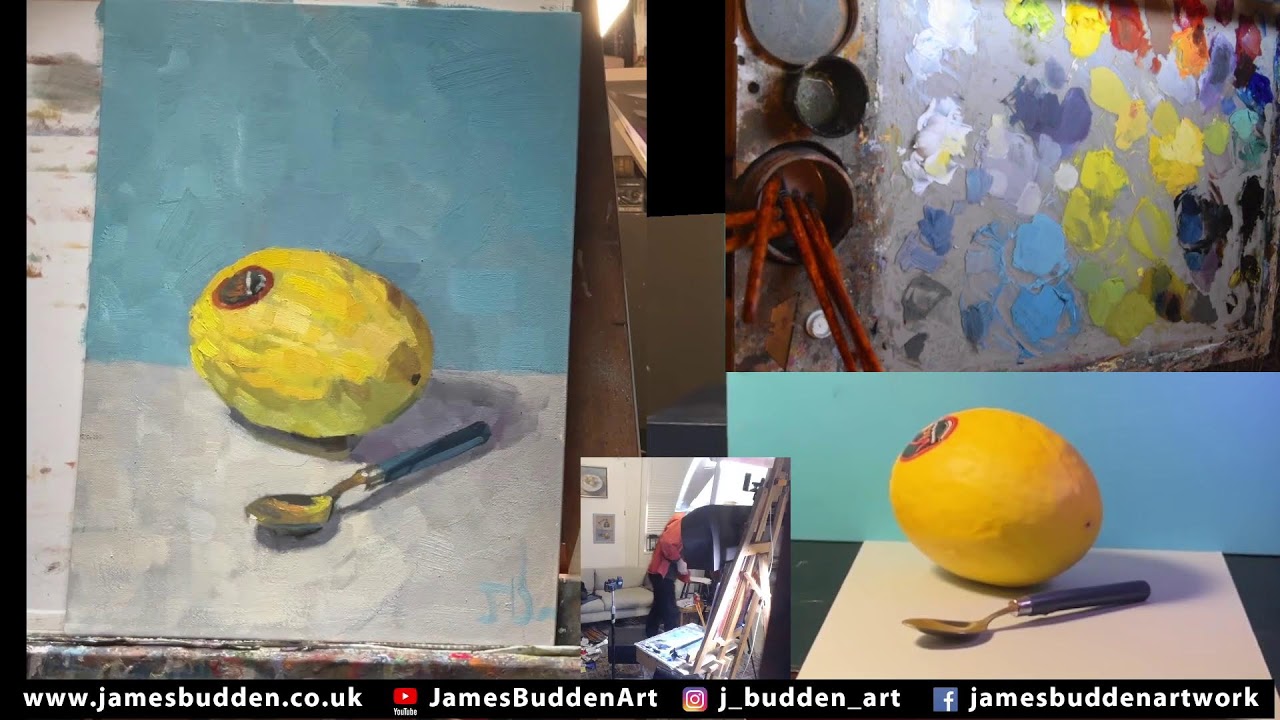 Live oil painting with James Budden